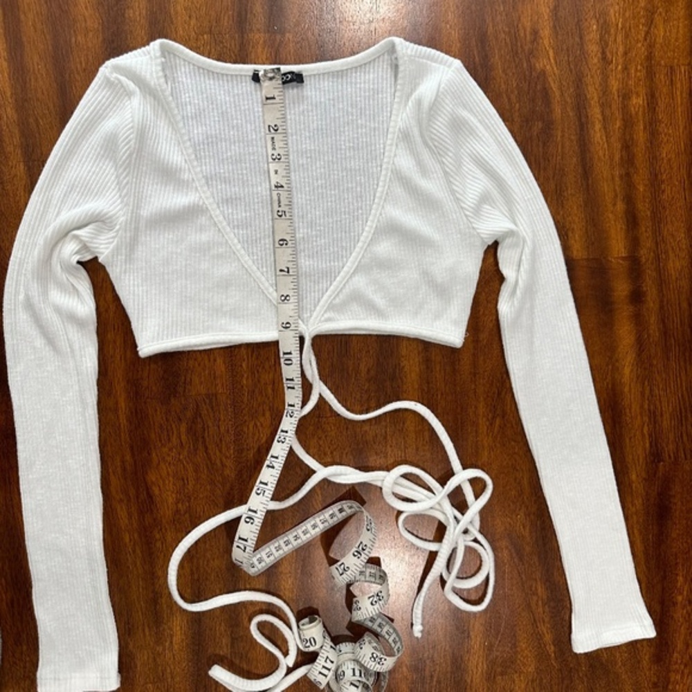 PaperMoon Crop Top White - Size S. - Picture 7 of 10